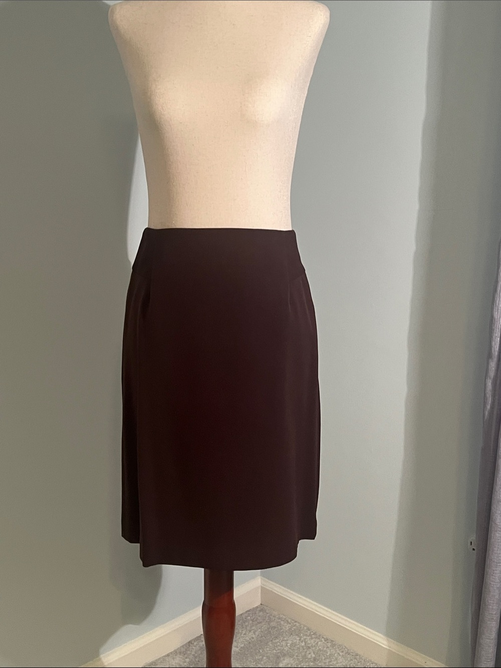 The Limited Chocolate Brown Pencil Skirt